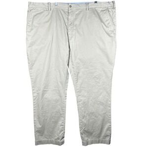 Polo Ralph Lauren Chino Pants Mens 50 Khaki Stretch Classic Fit Cotton Twill